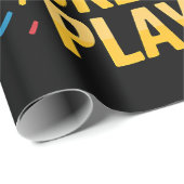 Papier Cadeau Nacho Average Pickleball Player (Coin rond)