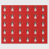 Papier Cadeau Nacho le Jack Russell Terrier (Plat)