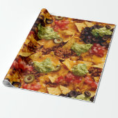 Papier Cadeau Nacho mexicain réaliste (Déroulé)