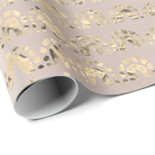 Papier Cadeau Nacrés métalliques indiens orientaux plus rusés