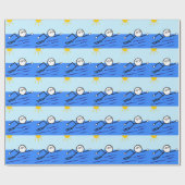 Papier Cadeau Nageur (Plat)