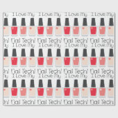 Papier Cadeau Nail Tech (Plat)