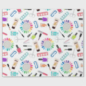 Papier Cadeau Nails Manicure Pedicure Beauty Salon  (Plat)