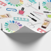 Papier Cadeau Nails Manicure Pedicure Beauty Salon  (Coin)