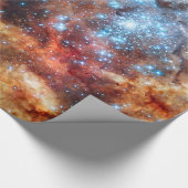 Papier Cadeau Naissance de création cosmique d'étoiles (Coin)