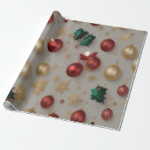 Papier Cadeau Naissance de Noël (Déroulé)