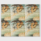 Papier Cadeau Naissance de Sandro Botticelli, Vénus Zephyrus, Ch (Plat)