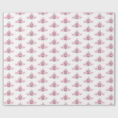 Papier Cadeau Naissance du bébé requin (Plat)