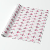 Papier Cadeau Naissance du bébé requin (Déroulé)