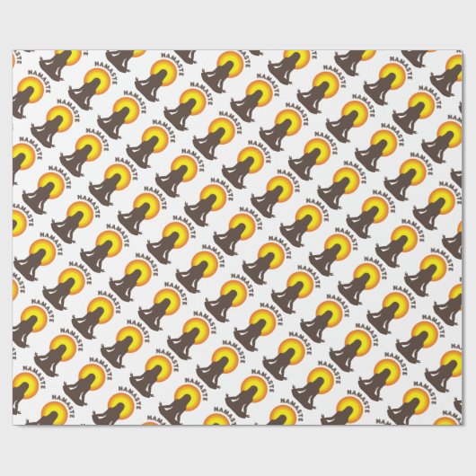 Papier Cadeau Namaste (Plat)