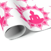 Papier Cadeau Namaste (Coin rond)