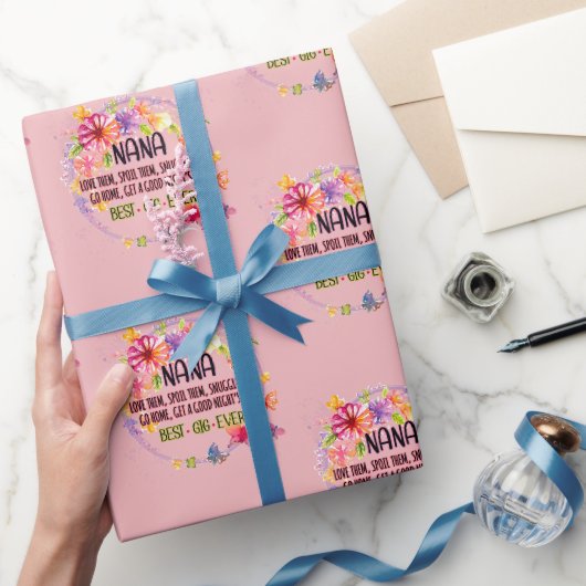 Papier Cadeau Nana Les Aime Les Gâter Les Énuquer (Cadeaux)