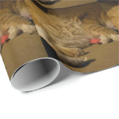 Papier Cadeau Nap de chat (Coin rond)