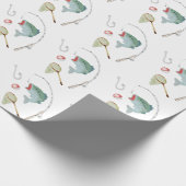 Papier Cadeau Naples de la partie de pêche (Coin)