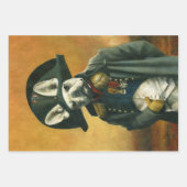 Papier cadeau Napoléon Français Bulldog (Devant 2)