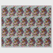 Papier Cadeau Nari et les Fleurs (Plat)