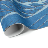 Papier Cadeau Naruto Whirlpools, province d'Awa, 1855 par Hirosh (Coin rond)