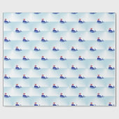 Papier Cadeau narval kawaii (Plat)