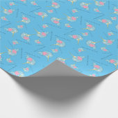 Papier Cadeau Narwhal Valentine's Day (Coin)