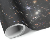 Papier Cadeau NASA james webb télescope spatial galaxies Envelop (Coin rond)