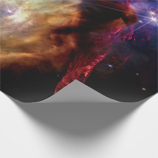 Papier Cadeau NASA JWST Rho Ophiuchi Star Forger Région (Coin)