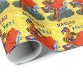 Papier Cadeau Nassau Jet (Coin rond)