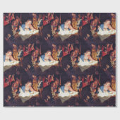 Papier Cadeau Nativité (Plat)