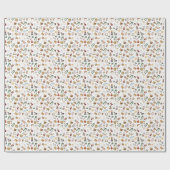 Papier Cadeau Nativité chrétienne de Noël (Plat)