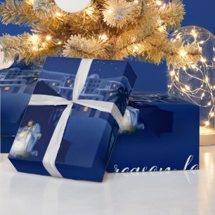 Papier Cadeau Nativité Jésus est la raison