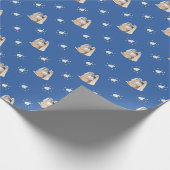 Papier Cadeau Nativité Silencieuse Papier à envelopper de Noël E (Coin)