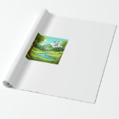 Papier Cadeau Nature 15. (Déroulé)