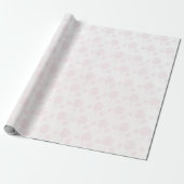 Papier Cadeau Nature Abstrait Rose Moderne (Déroulé)