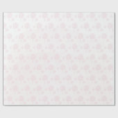 Papier Cadeau Nature Abstraite rose moderne (Plat)