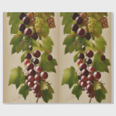 Papier Cadeau Nature Art Vin Vins Vignoble Vignoble (Plat)