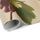 Papier Cadeau Nature Art Vin Vins Vignoble Vignoble (Coin rond)