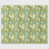 Papier Cadeau Nature lapin de printemps lapin (Plat)