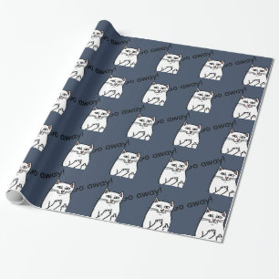 Papier Cadeau Naughty Cat