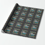 Papier Cadeau  Naughty Jewish Menorah Hanoukka<br><div class="desc">Une drôle d'idée cadeau pour célébrer Noël. Le meilleur cadeau de Noël pour les amis et les membres de la famille. Célébrez la fête avec vos proches et faites-les rire. Naughty Jewish Menorah Hanoukka</div>