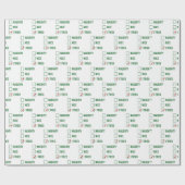 Papier Cadeau Naughty, Nice, J'Ai Essayé - Drôle Noël (Plat)