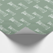 Papier Cadeau Naughty ou Nice (Coin)