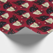 Papier Cadeau Naughty ou Nice (Coin)