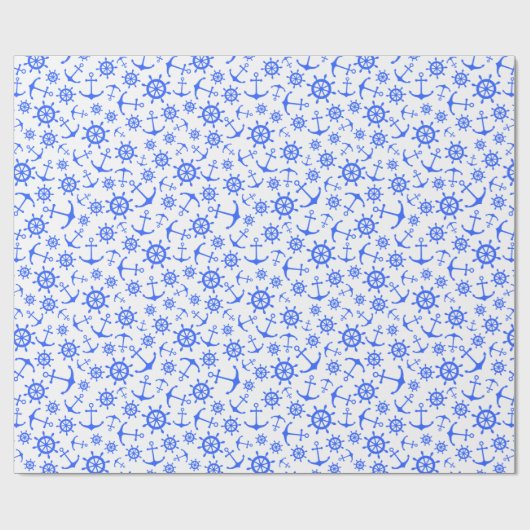 Papier Cadeau Nautique (Plat)