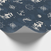 Papier Cadeau Nautique (Coin)