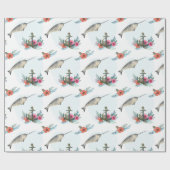 Papier Cadeau Nautique (Plat)