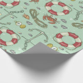 Papier Cadeau Nautique (Coin)