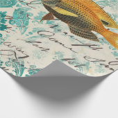 Papier Cadeau Nautique vintage (Coin)