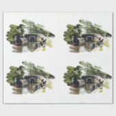 PAPIER CADEAU NAVIRES (Plat)