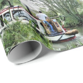 PAPIER CADEAU NAVIRES (Coin rond)