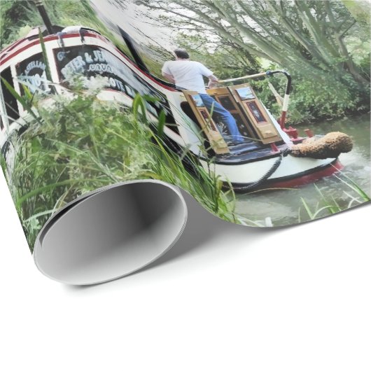 PAPIER CADEAU NAVIRES (Coin rond)