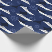Papier Cadeau Navires de croisière maritime (Coin)